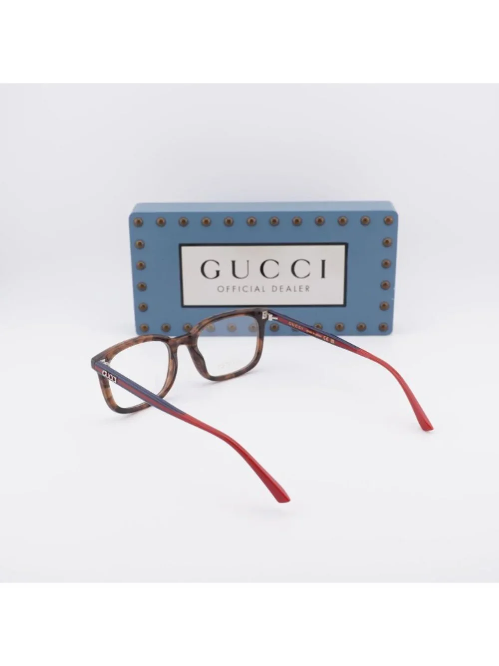 Gucci GG1928O 003 Square Eyeglasses – Havana 53mm
